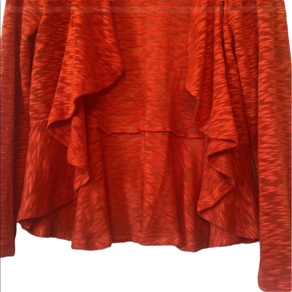 Women’s American Rag Brand Rust Open Front Sweater - Picture 4 of 9